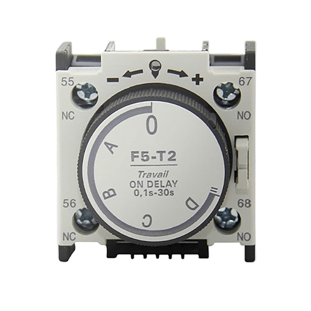 Temporizador neumático CHINT F5-T2 · retardo a la conexión 0.1–30 s