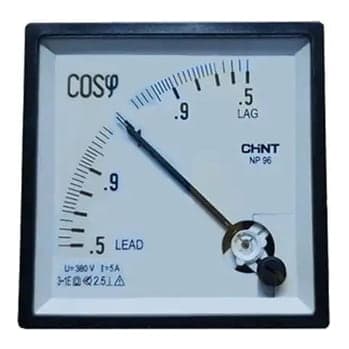Medidor de factor de potenci CHINT NP96-COS ∮ 380V · 0.5 +1 +0.5 380V (NP96-COS-380V)