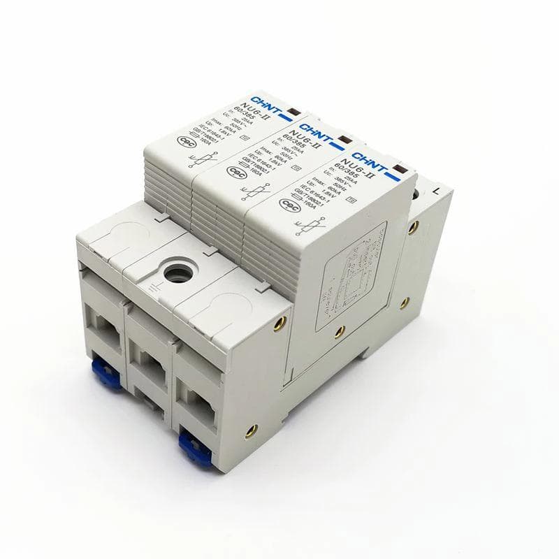 Supresor de sobretensión CHINT NU6-IIG · 3P 65kA 440V (NU6-IIG-3P-65KA-440V)