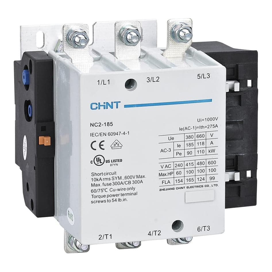 Contactor CHINT NC2-185A · 185A 220V