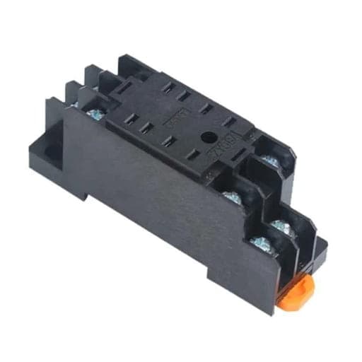 Base de relé enchufable CHINT CZY08A-E · 8 pines para relé C9, 8A/250V