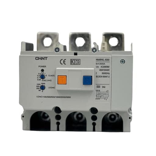 Módulo diferencial CHINT NM8NL-630 3P A RCD1 X · tipo A para NM8N frame 630, 3P (NM8NL-630-3P-A-RCD1-X)