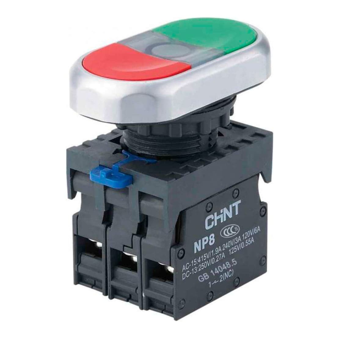 Pulsador CHINT NP8-11SD · 220VAC