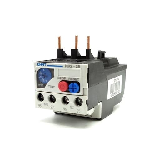 Relé térmico CHINT NR2-25 1.25-2A · 1.25-2A 1NA+1NC para contactor Nc1 (NR2-25-1.25-2A)