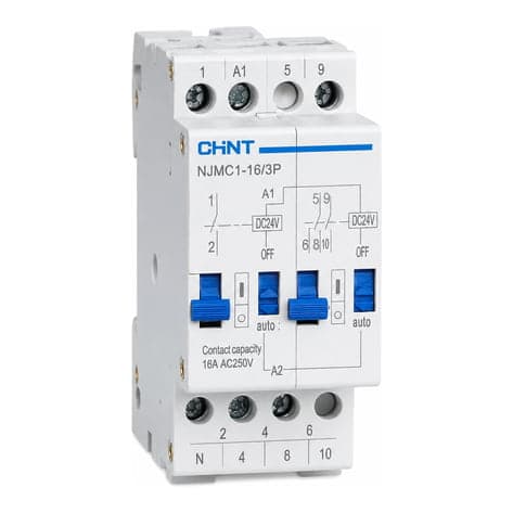 Telerruptor CHINT NJMC1-16/3P DC24V (NJMC1-16/3P-DC24V)