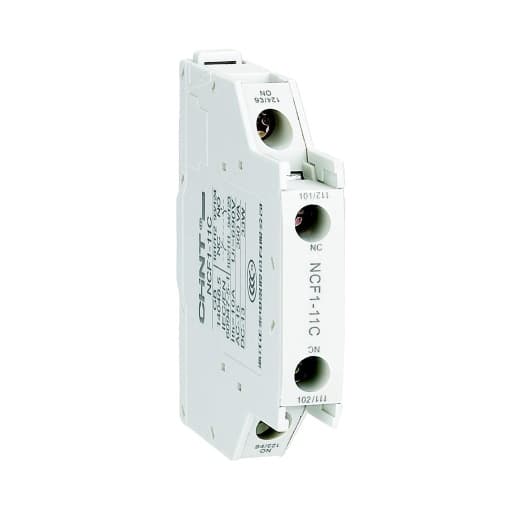 Contacto auxiliar lateral CHINT NCF1-11C · 1NA+1NC para contactor Nc1