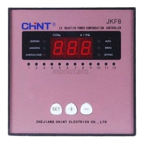 Controlador CHINT JKF8-12(440V 60Hz) · 12 pasos, 440V, 60Hz (JKF8-12440V-60HZ)