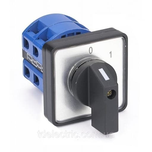 Imagen referencial de la serie: Interruptor rotativo CHINT LW32-20/C03/2 · 0-1 3P 20A AC1 380-440V