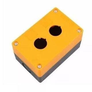 Caja PVC CHINT NPH1-20J · autoextinguible IP54 2 Perf., Amarillo/Gris