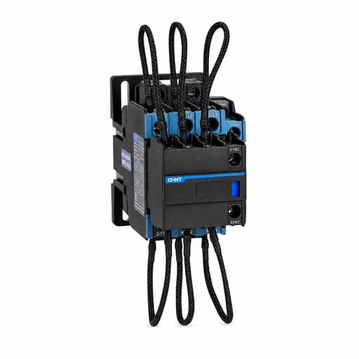 Imagen referencial de la serie: Contactor para corrección de factor de potencia CHINT NXCC-3221 220V 50/60Hz · 11.5kvar/220VAC (NXCC-3221-220V-50/60HZ)
