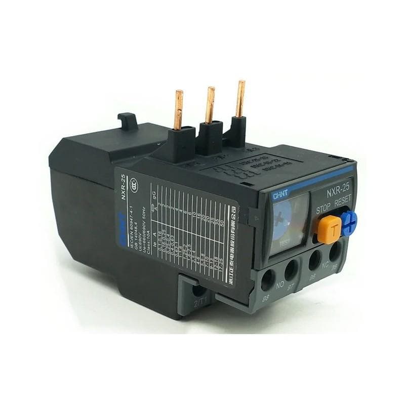 Relé térmico CHINT NXR-25 · regulable 1.6–2.5A negro (NXR-25-2.5A)