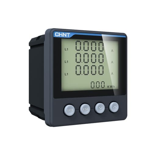 Medidor multifuncional digital CHINT PD7777-8S4 · PD7777-OS4 220V 5A (60Hz)