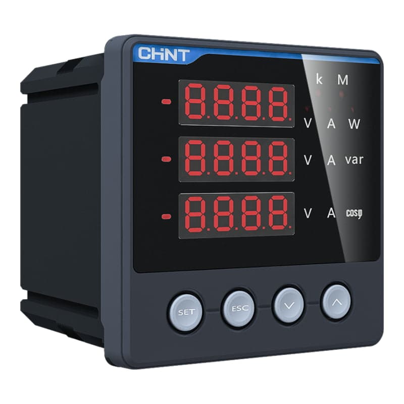 Imagen referencial de la serie: Digital panel Multi-Function meter CHINT PD666-3S3 380V 5A · 380V, 5A (PD666-3S3-380V-5A)