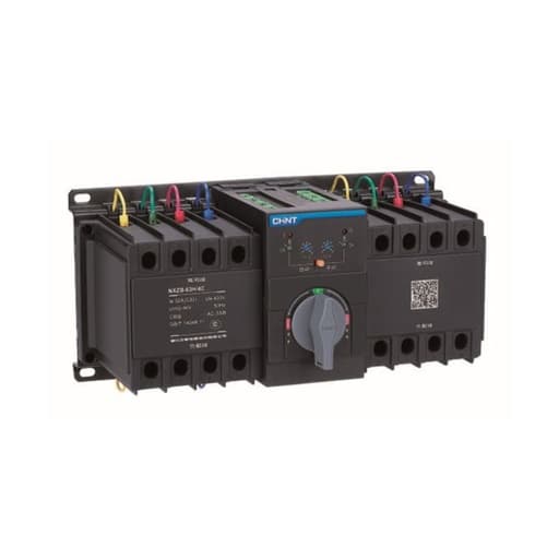 Sistema de transferencia CHINT NXZB-63H/4C 50A D50 · tipo CB, con interruptores (NXZB-63H/4C-50A-D50)