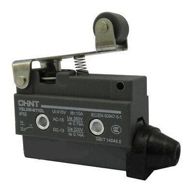 Microswitch palanca corta Y roldana CHINT YBLXW-6/11DL