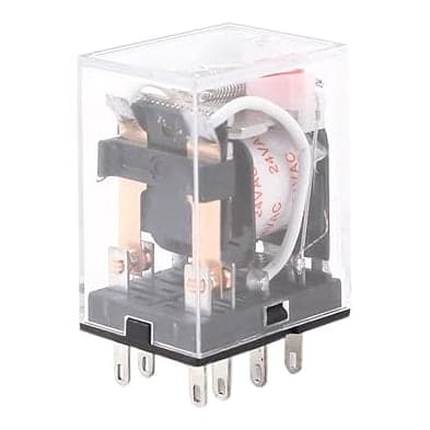Mini relay encapsulado CHINT JZX-22F(D)/2Z · 24VDC (JZX-22FD/2Z-24VDC)