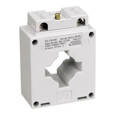 Transformador de corriente CHINT BH-0.66 40Ⅰ500/5C-0.5 · 500/5A, ventana 42x11mm clase 0.5 (1 Vuelta) (BH-0.66-40500/5C-0.5)