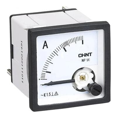 Amperímetro CHINT NP96-A 150/300/5A · 96mm*96mm rango 150/300/5A (NP96-A-150/300/5A)