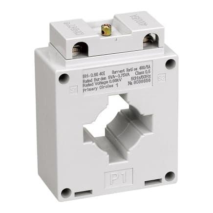 Imagen referencial de la serie: Transformador de corriente CHINT BH-0.66Ⅰ500/5 φ40 0.2 - 0.5 class · 500/5A, ventana 42x11mm clase 0.2 (1 Vuelta) (CHINT-TRANSFORMADOR-CORRIENTE-5A-42X11MM)