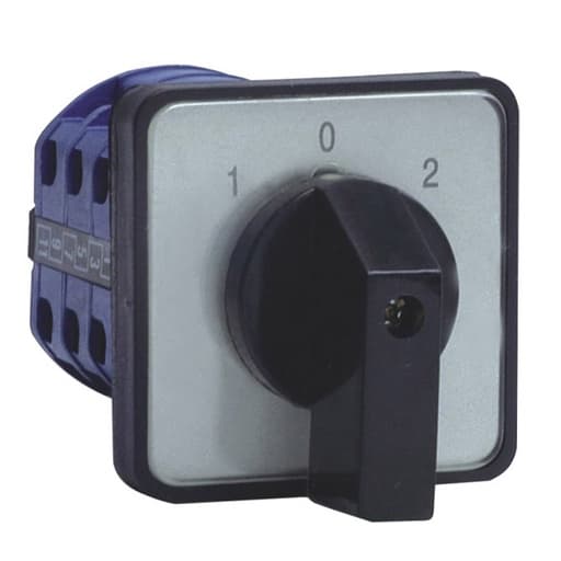 Imagen referencial de la serie: Conmutador de línea CHINT LW32-32/D303/3 · 1-0-2 3P 32A AC1 380-440V