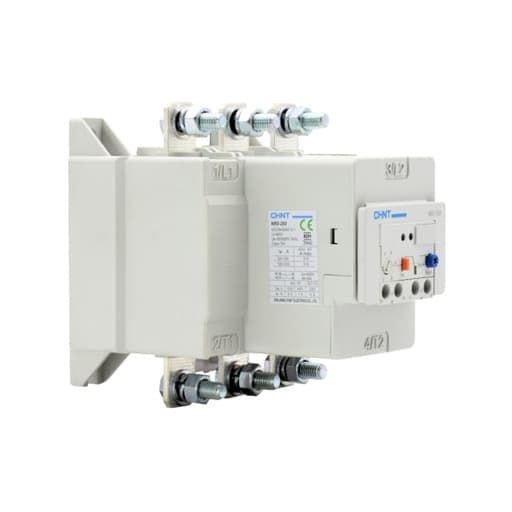 Imagen referencial de la serie: Relé térmico compatible con contactor CHINT NR8-200 100-200A · NC8, 100-200A (NR8-200-100-200A)