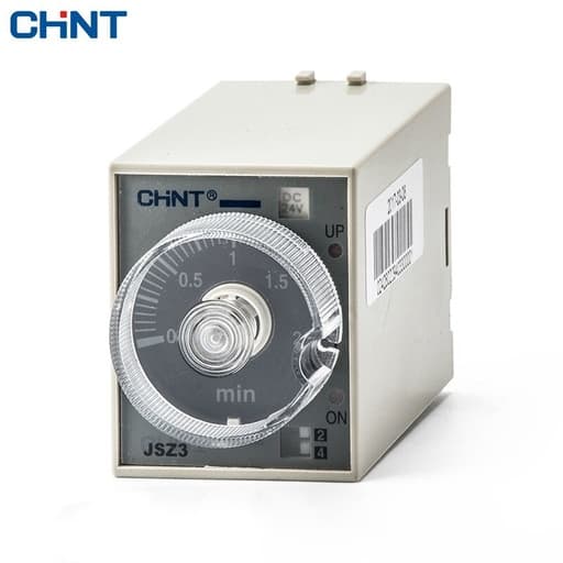 Temporizador analógico CHINT JSZ3A-F AC220V · 0.25Min-2Min/20Min/2H/12H (JSZ3A-F-AC220V)