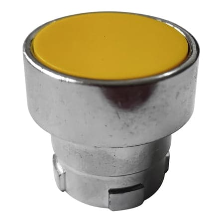 Cabezal de pulsador CHINT NP2-BA331 · amarillo, solo cabezal (sin contacto ni base)