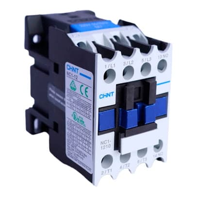 Contactor CHINT NC1-1210 440V 50/60HZ · 12A 5.5kW 440V 1NA (NC1-1210-440V-50/60HZ)