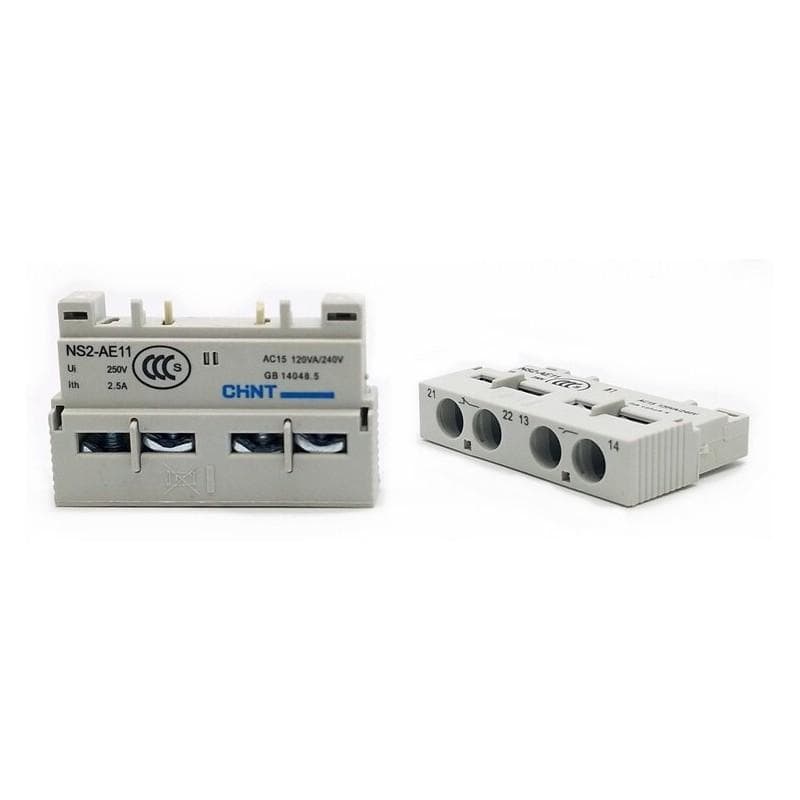 Contacto auxiliar CHINT NS2-AE11 · 1NA+1NC