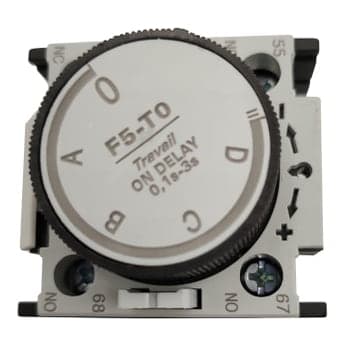 Bloque temporizador neumático al trabajo CHINT F5-T0 · 0.1 - 3 seg