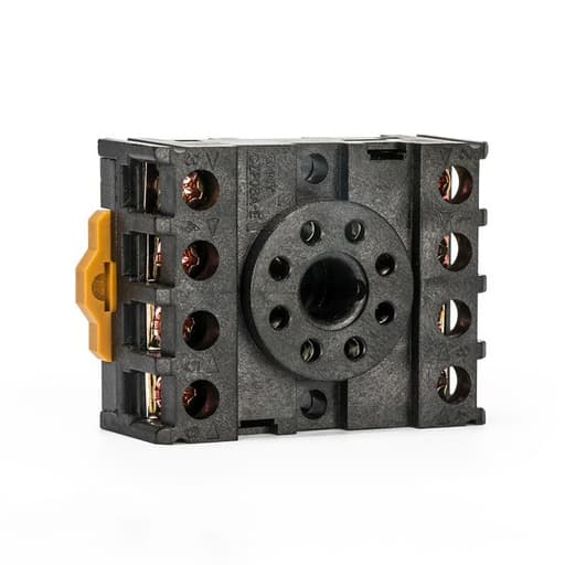 Base de relé enchufable CHINT CZF08A-E · 8 pines para relé Jqx-10F/2Z, Jmk2P-I 288994-146141