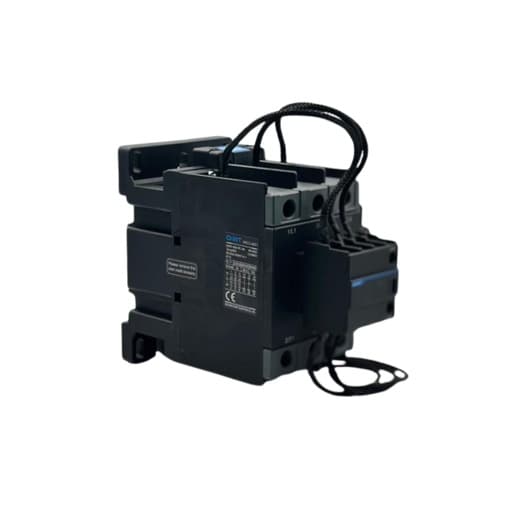 Contactor para correcion de factor D potencia CHINT NXCC-9521 220V 50/60Hz · 35kvar/220VAC 60kvar/400VAC (NXCC-9521-220V-50/60HZ)