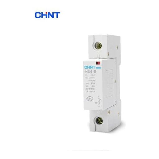 Supresor de sobretensión CHINT NU6-IIG · 1P 65kA 275V (NU6-IIG-1P-65KA-275V)