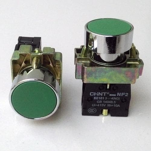 Pulsador CHINT NP2-BA31 · 1NA verde