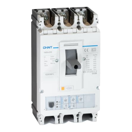 Interruptor de caja moldeada CHINT NM8N-630H/630/3 · 3P regulable 252 - 630A 50kA 415VAC