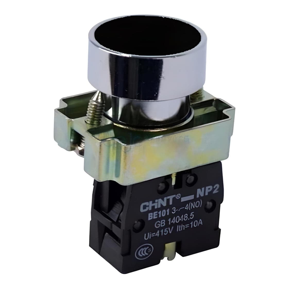 Pulsador CHINT NP2-BA21 · 1NA negro
