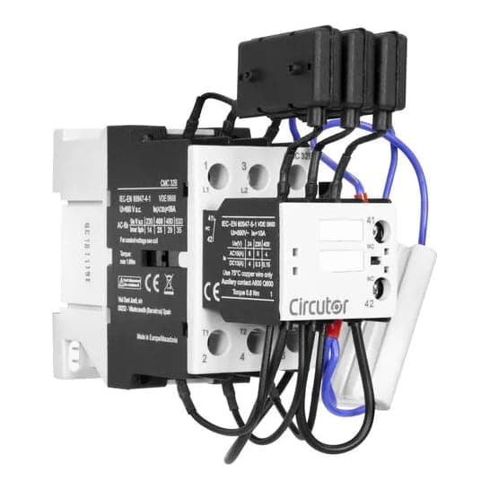 Contactor para condensador cmc CIRCUTOR R281A8 · 32 B, 25kvar en 440VAC, bobina 220VAC