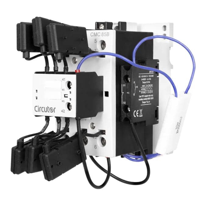 Contactor para condensador cmc CIRCUTOR R281A3 · 85 B, 60kvar en 440VAC, bobina 220VAC