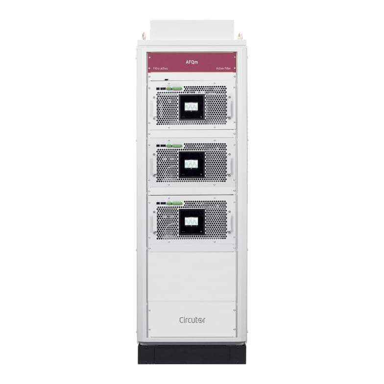 Filtro activo multifunción CIRCUTOR R7RF4F · AFQM-4WF-300C-400, 4 hilos
