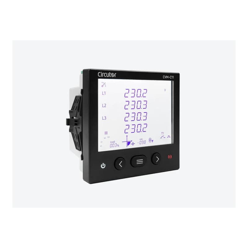 Medidor de energía CIRCUTOR M58541 · CVM-C11, clase 0.5s, thd 31th, MODBUS, sin memoria
