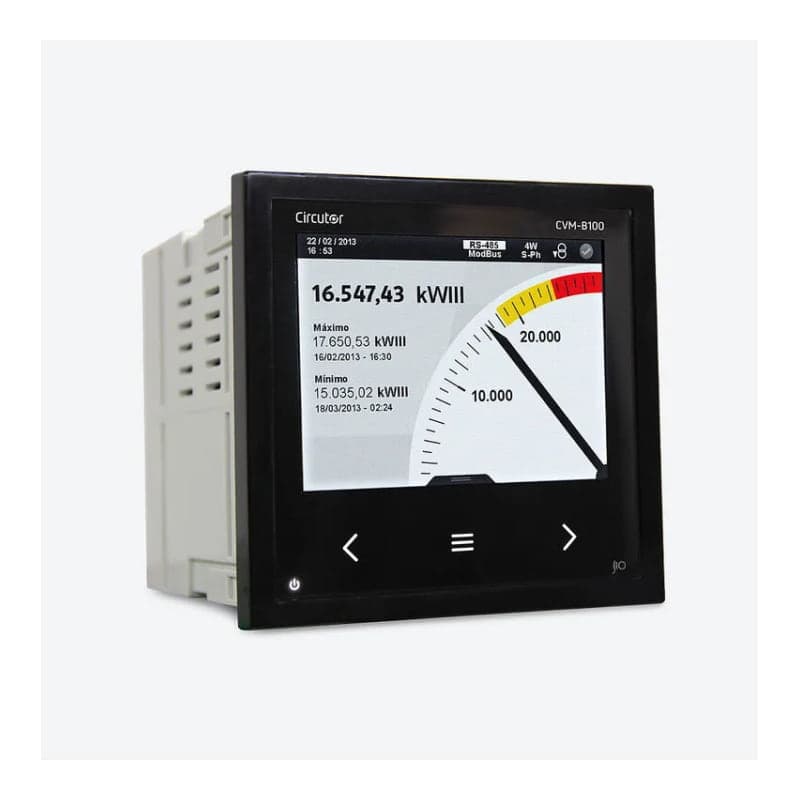 Medidor de energía CIRCUTOR M56011 · CVM-B100, clase 0.5s, thd 50th, MODBUS