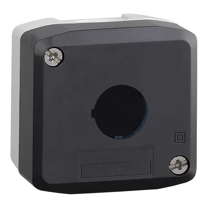 Caja para pulsadores CNC LAY4-D01 · 1 hueco gris