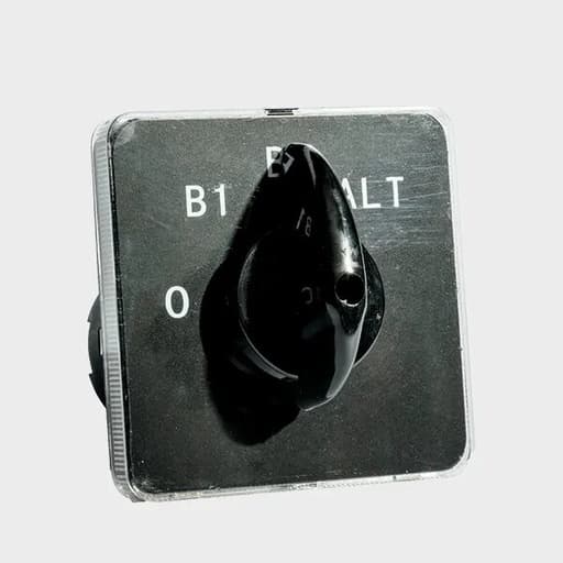 Selector de bombas CNC EP-16A-B · 0-B1-B2-Alt, 1 polo, 16A