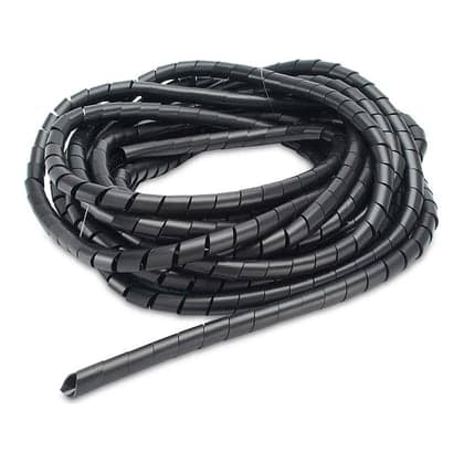 Imagen referencial de la serie: Cinta espiral CNHOWDER SWB-10N · 10mm x 10m negro (bolsa)