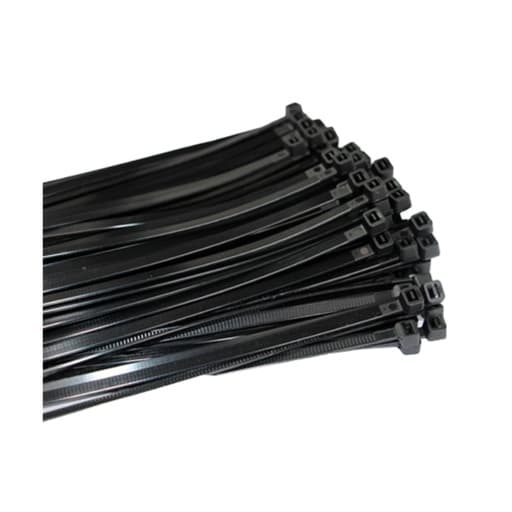 Cintillo de nylon CNHOWDER 4.8X500MM-N · 6.6 - 500x4.8mm negro (bolsa x100)