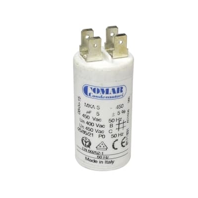 Capacitor COMAR 8174831 · 50MFD 450V 50/60Hz