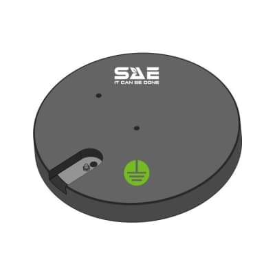 Placa para spat resistente a la corrosión CONDUCRETE CDF-1-4 · 1 conexión ConduDisc