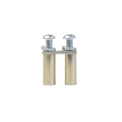 Peine de conexión equipotencial CONNECTWELL CA723/2 · para 02 bornes 6.0mm tornillo
