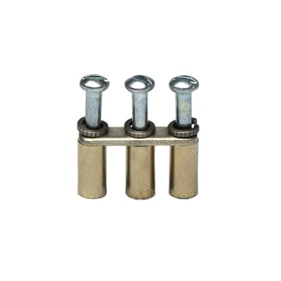 Peine de conexión equipotencial CONNECTWELL CA722/3 · para 03 bornes 4.0mm tornillo