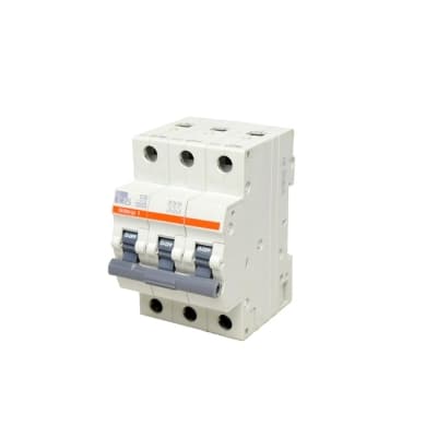 Imagen referencial de la serie: Interruptor termomagnético CONTROL SWITCHGEAR CSMBS3C20 · 3x20A 10kA 240/415V tipo C DIN